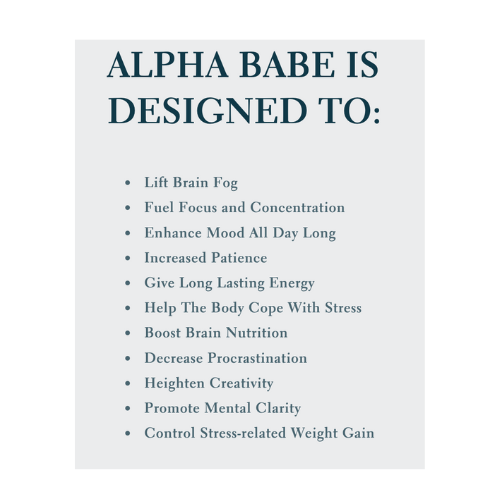 Alpha Babe Supplement